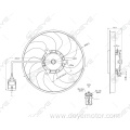 Cooling fan with radiator for OPEL CORSA CLASSIC